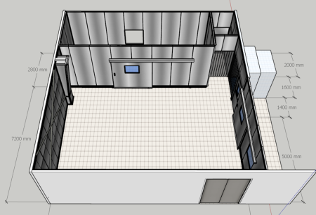 Bản vẽ 3D biện pháp thi công panel