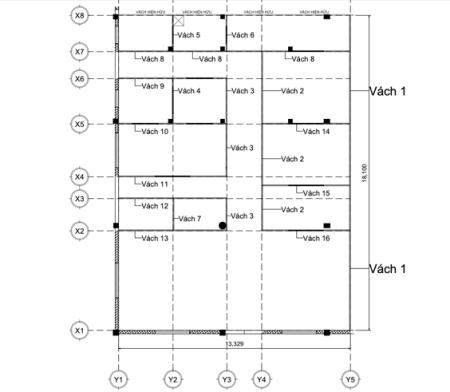Bản vẽ thiết kế công trình thi công tấm panel